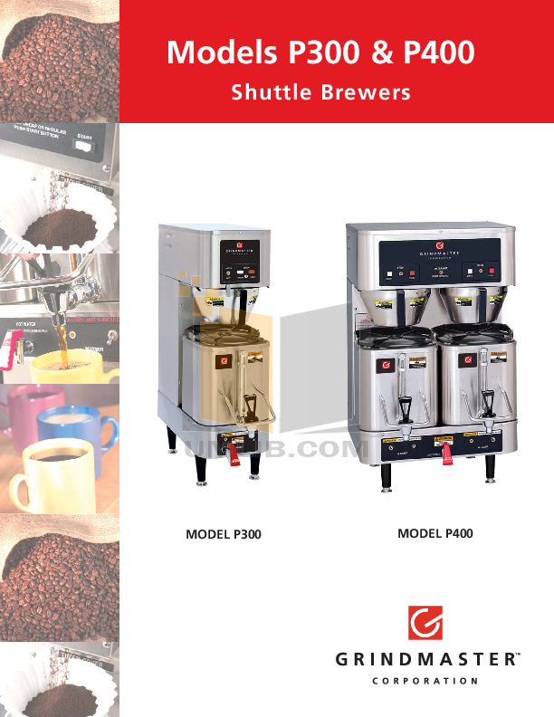 Download free pdf for Grindmaster P400E Coffee Maker manual