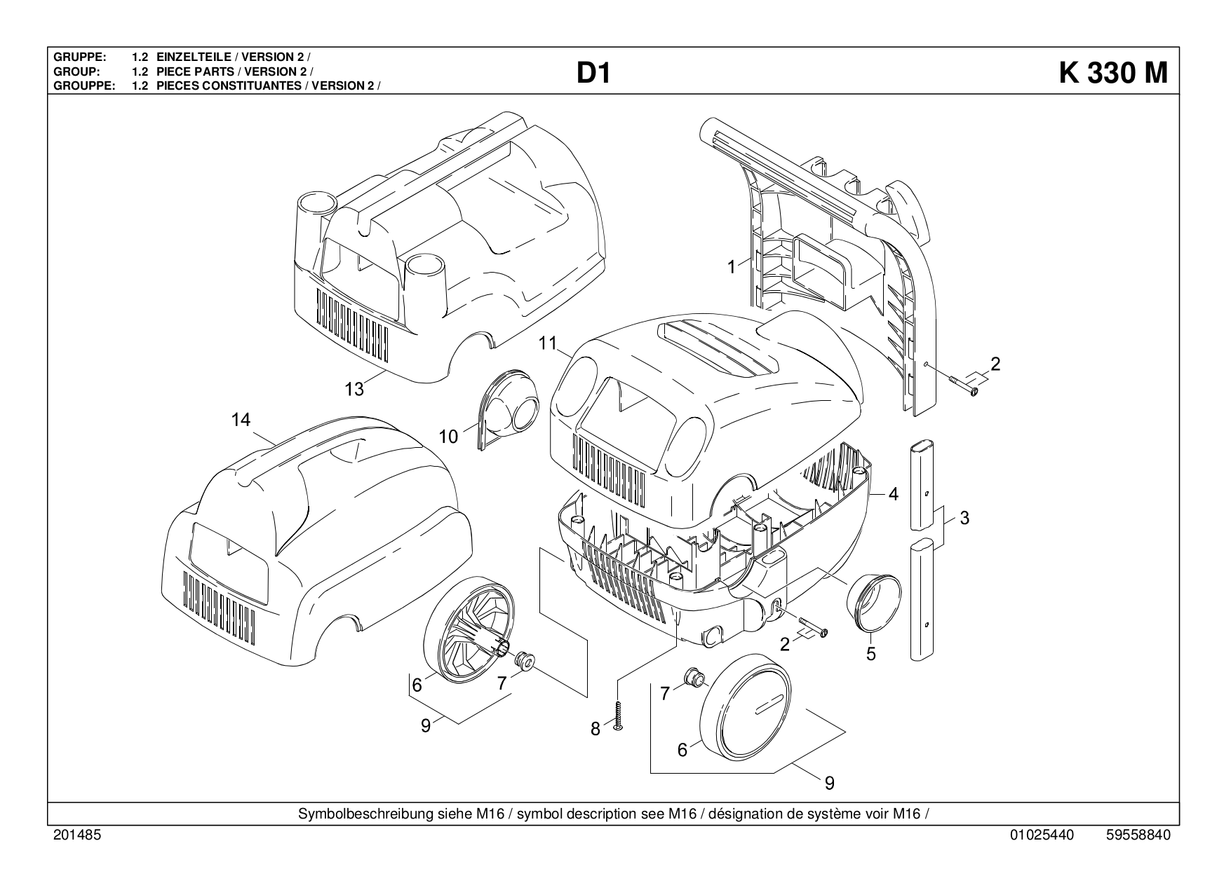 PDF manual for Karcher Other K 330 M Pressure Washers