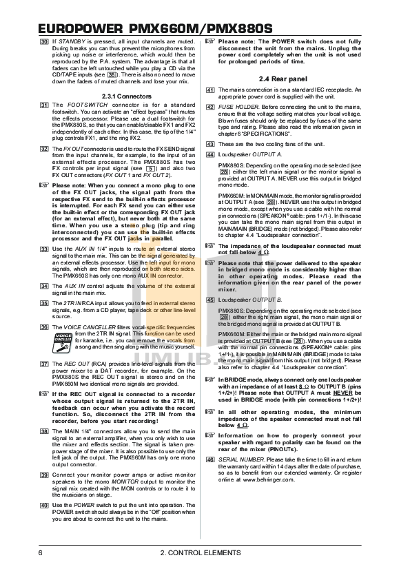 Behringer Dsp2024p Manual Pdf