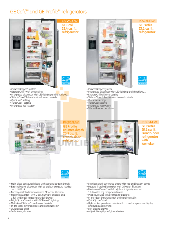 PDF manual for GE Oven Profile Advantium SCB2001KSS