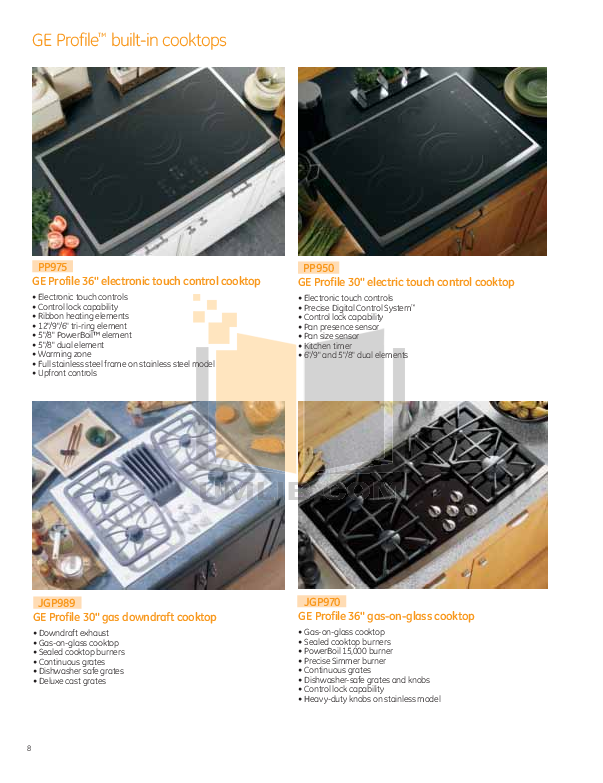 PDF manual for GE Oven Profile Advantium SCB2001KSS