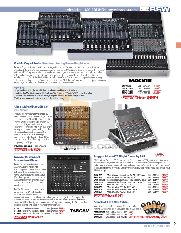 PDF manual for Behringer Other Xenyx 1832FX Mixers