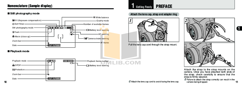 PDF manual for FujiFilm Digital Camera Finepix S3000