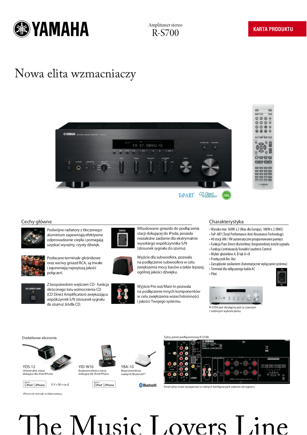 PDF Manual For Yamaha Receiver R S700 PDF Manual For Yamaha Receiver R S700