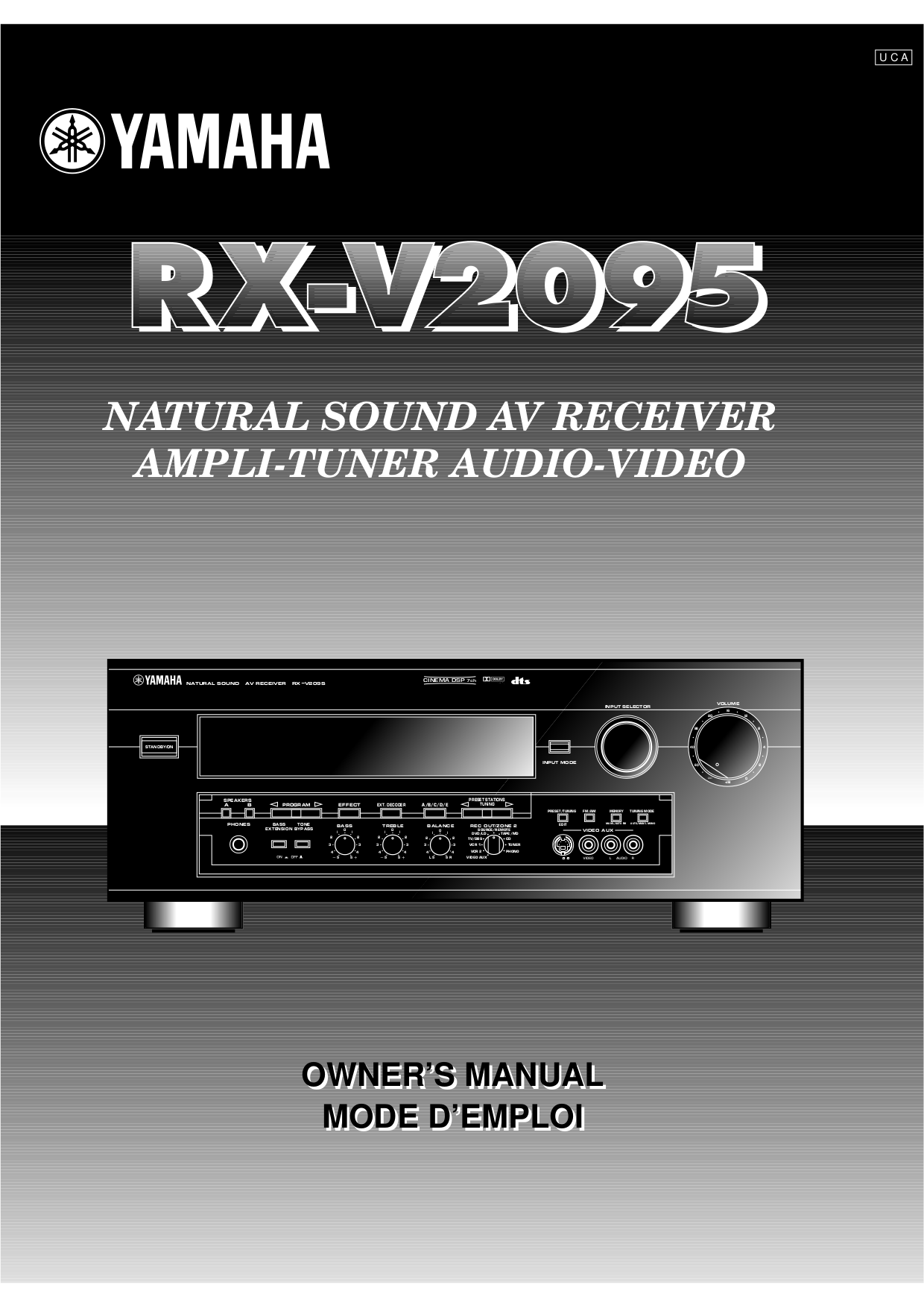 Download free pdf for Yamaha R-S700 Receiver manual