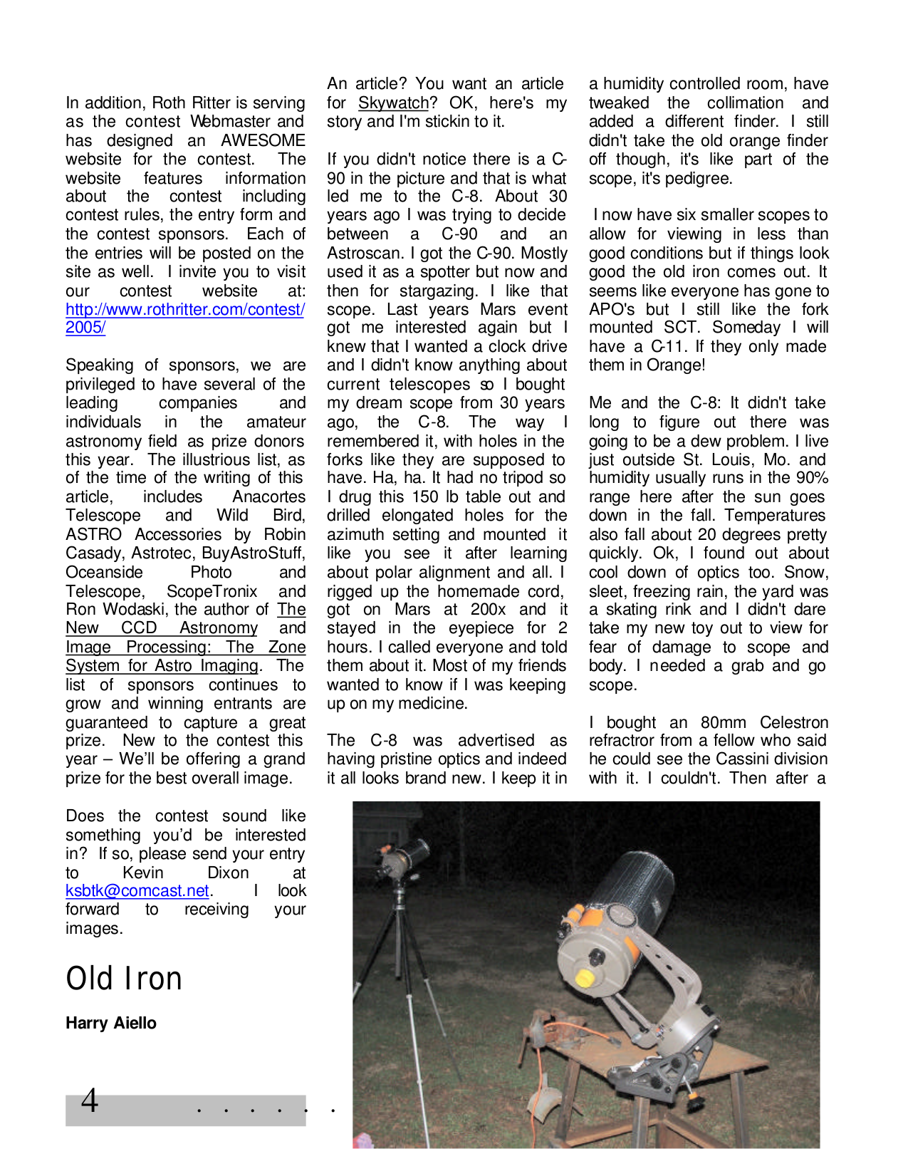 PDF manual for Meade Telescope Telestar NGC60