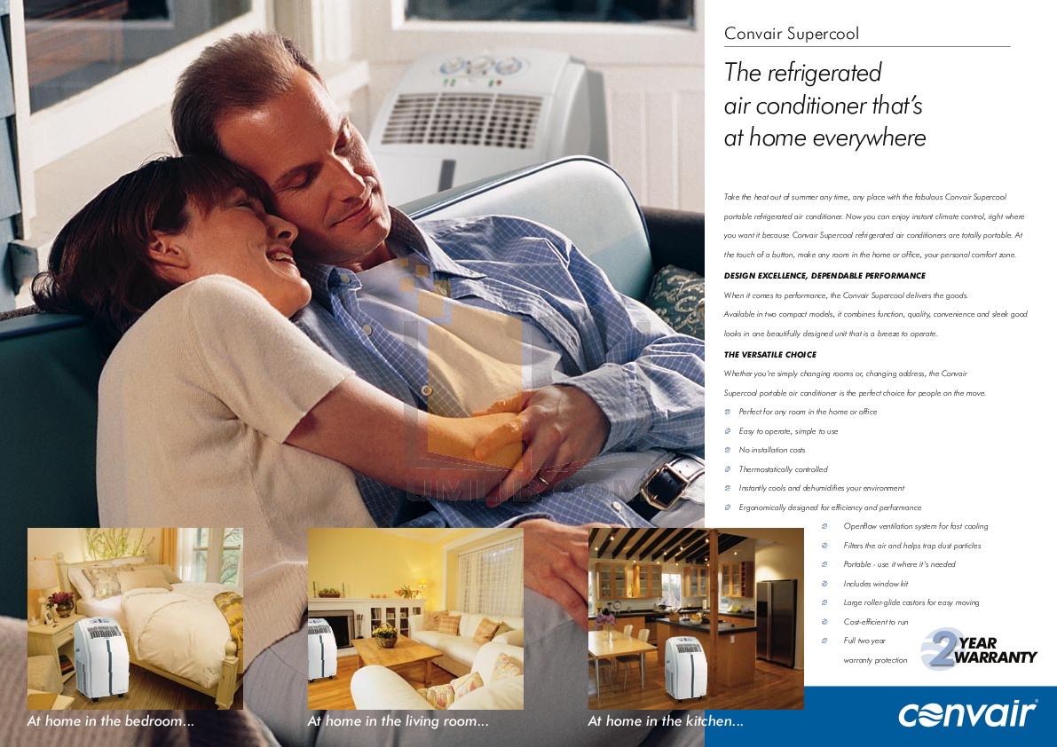 PDF manual for Convair Air Conditioner Climate Wizard