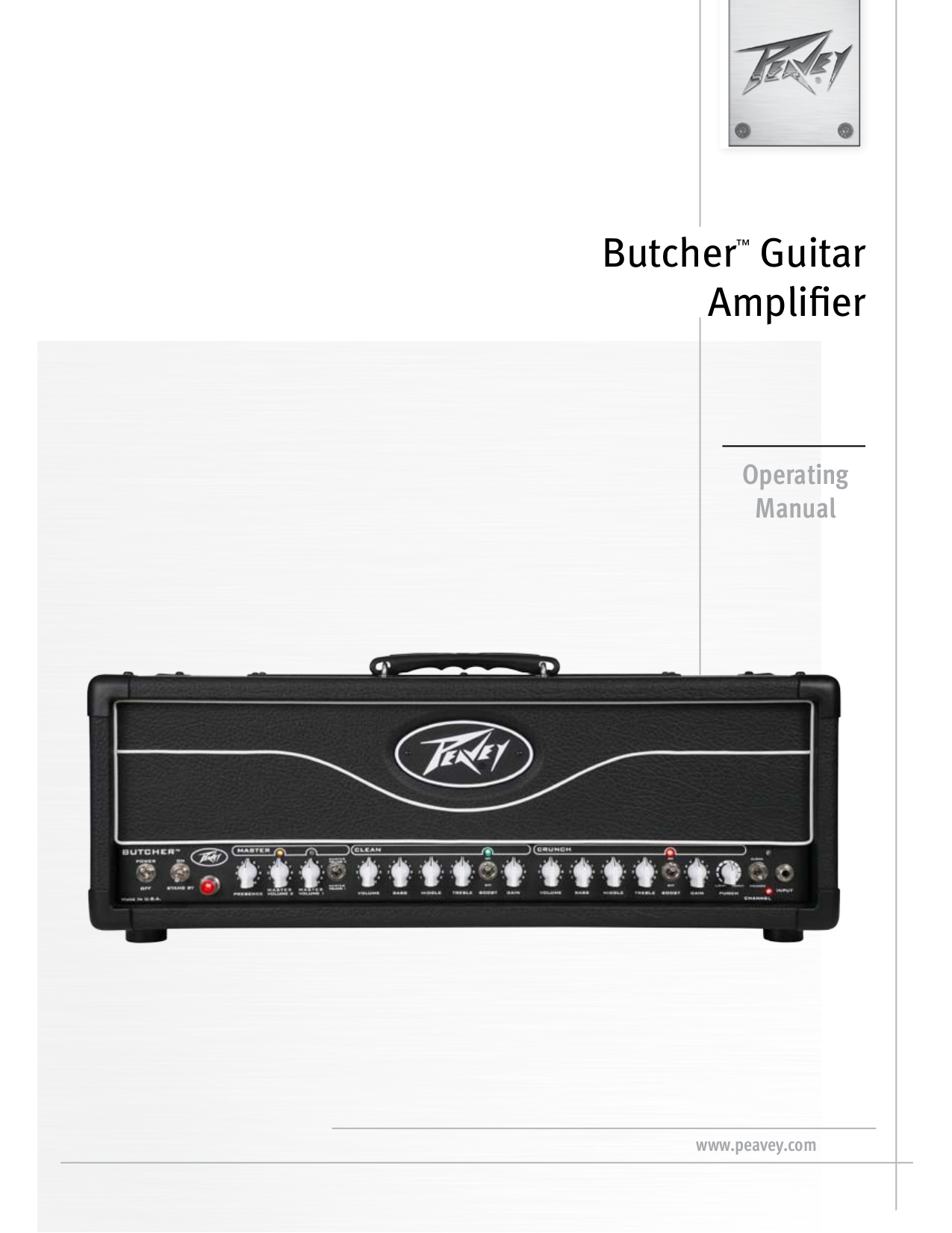 Download free pdf for Peavey 300 CH Amp manual