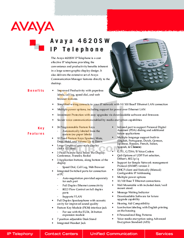 Подключение телефона avaya Avaya 4620 vpn firmware vs software