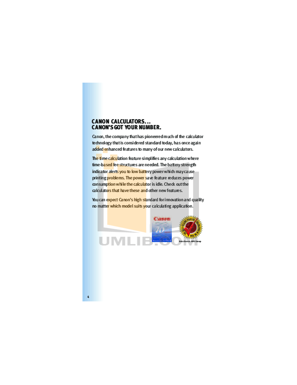 Pdf manual for canon calculator mp25dv