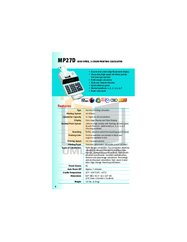 Pdf manual for canon calculator mp25dv