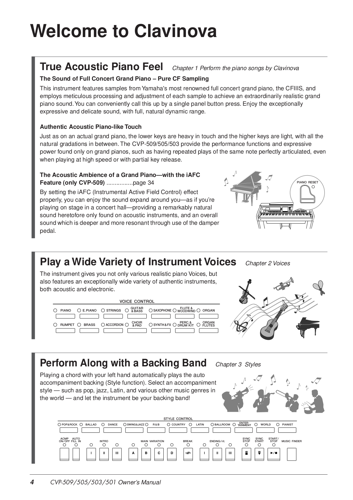 PDF manual for Yamaha Music Keyboard CVP-25