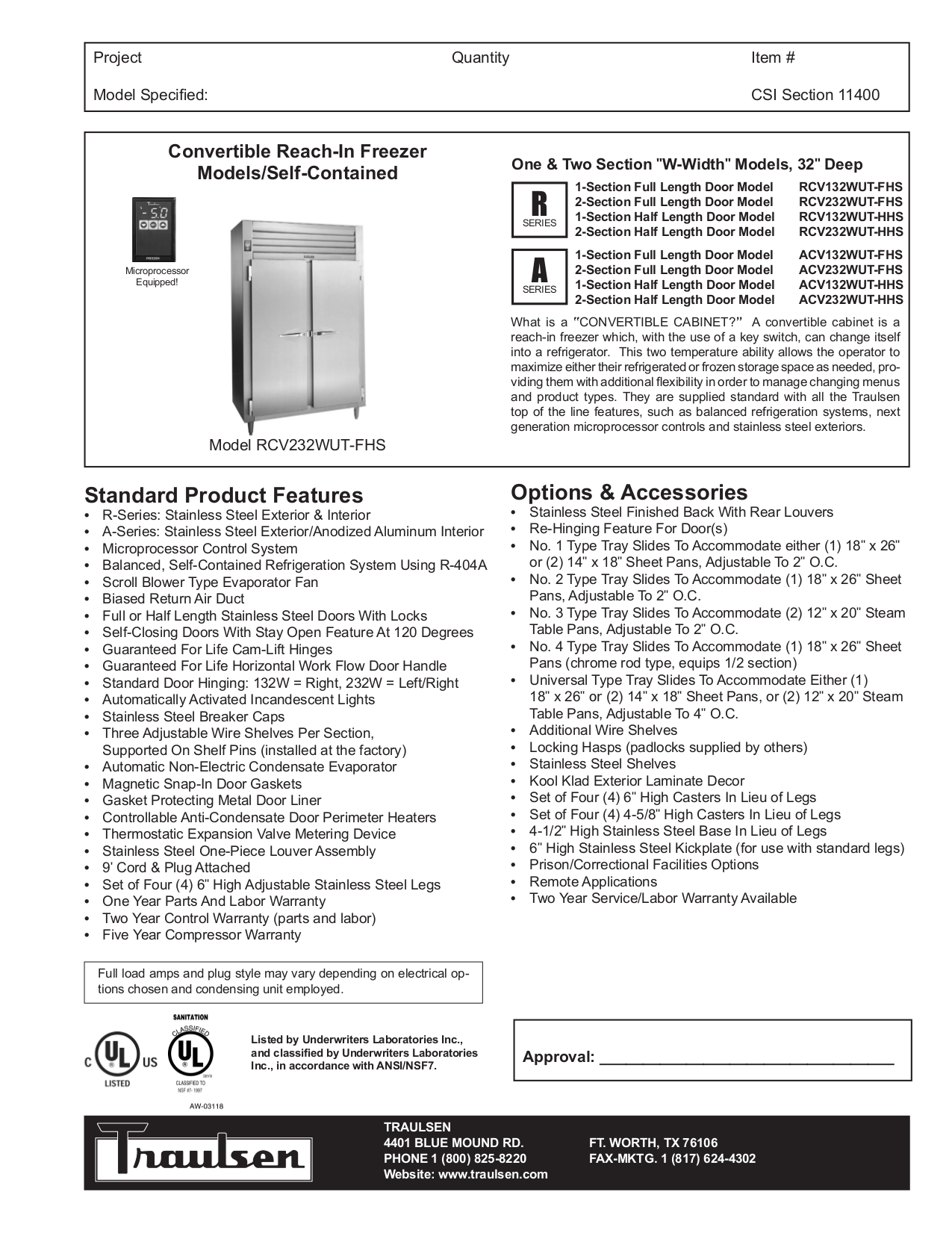PDF manual for Traulsen Refrigerator G12010