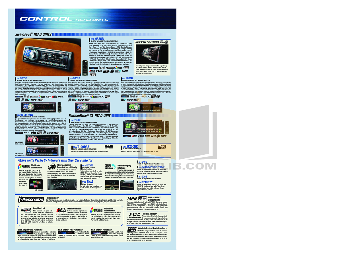 PDF manual for Alpine Car Amplifier MRD-M501