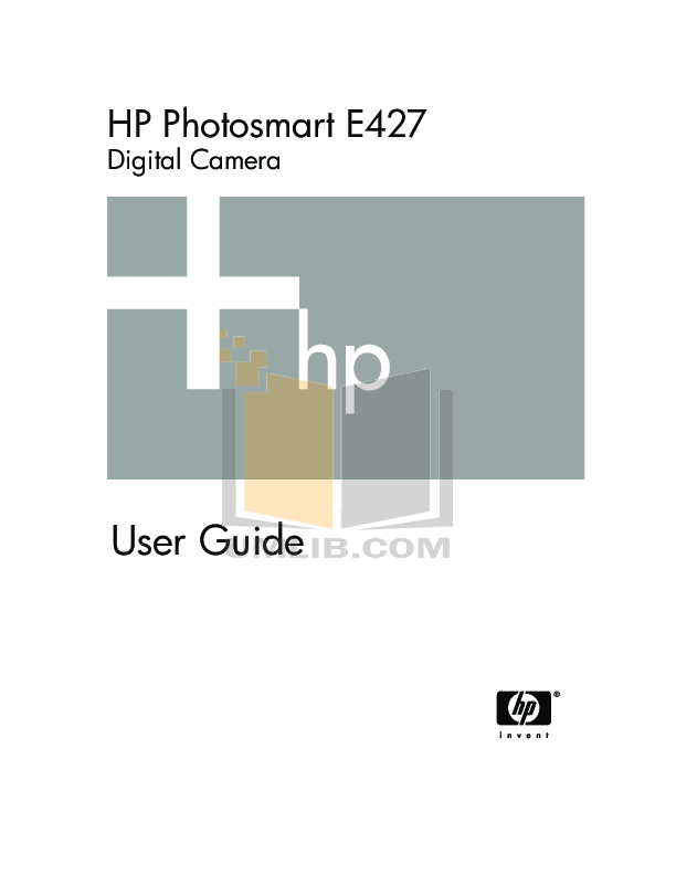 pdf for HP Digital Camera Photosmart E427 manual