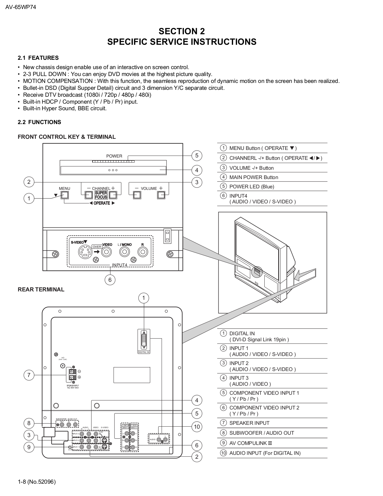 PDF manual for JVC Home Theater THL1