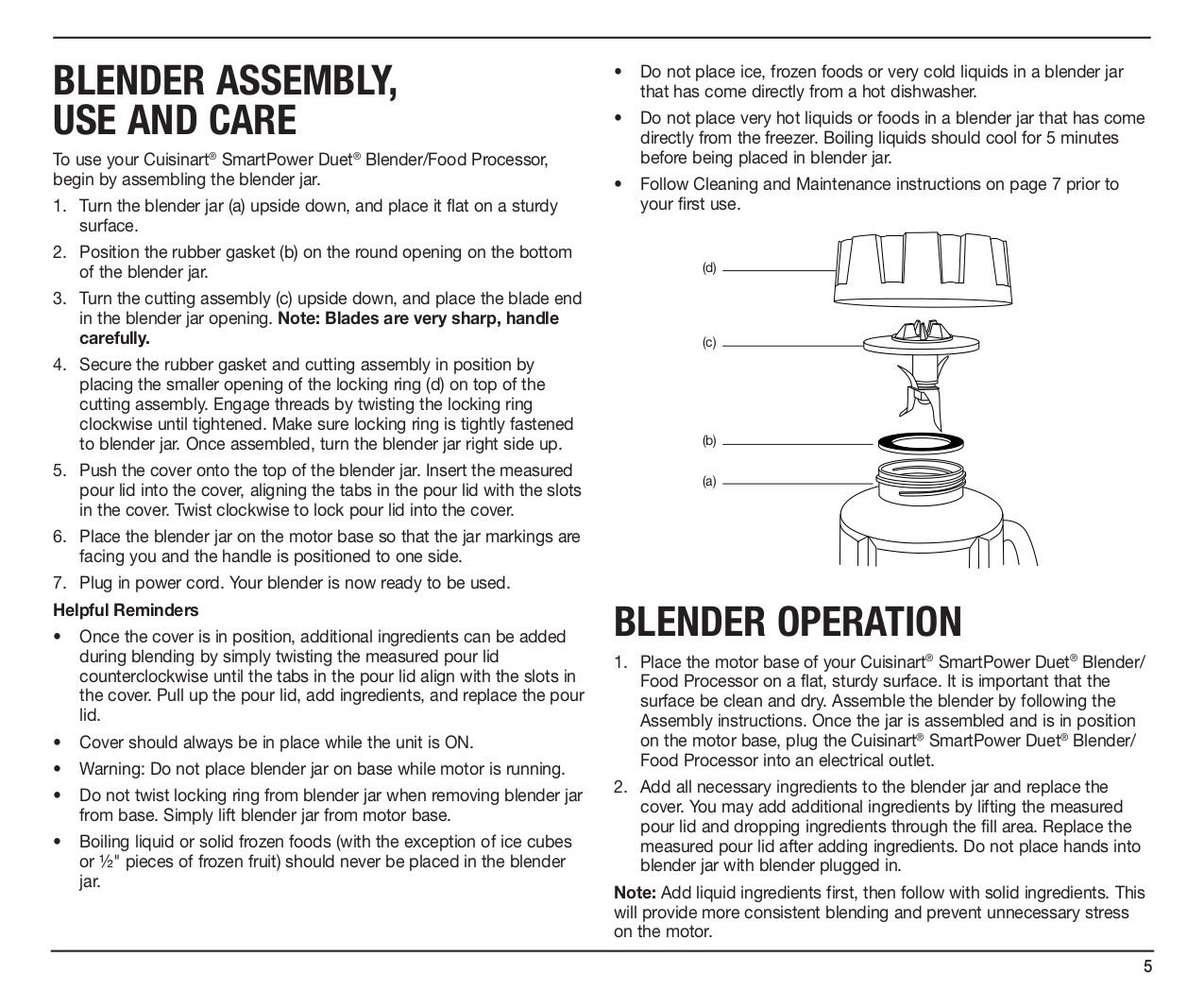 PDF manual for Oster Food Processor 3200