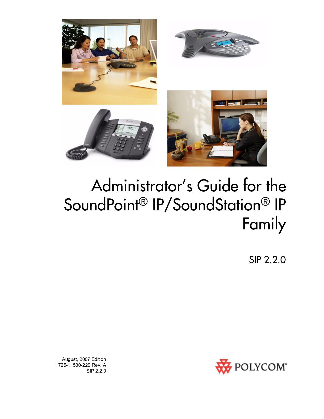 PDF manual for Polycom Telephone SoundStation VTX1000