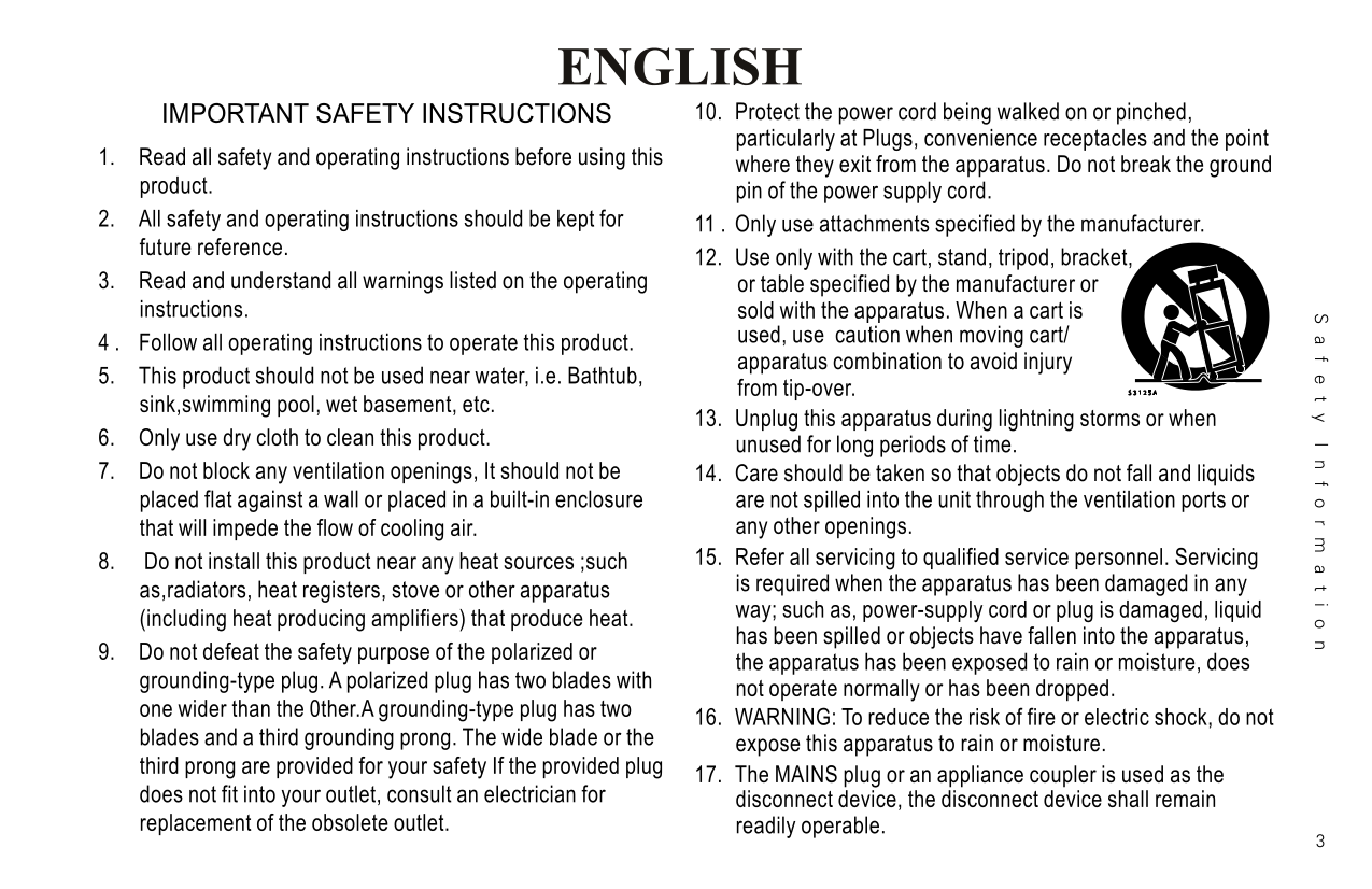 PDF manual for Kustom Amp Defender V50