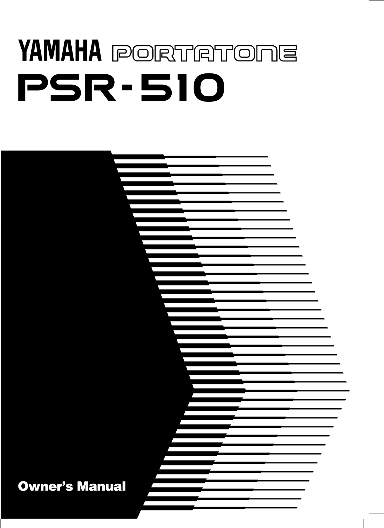 Download free pdf for Yamaha PSR-240 Music Keyboard manual