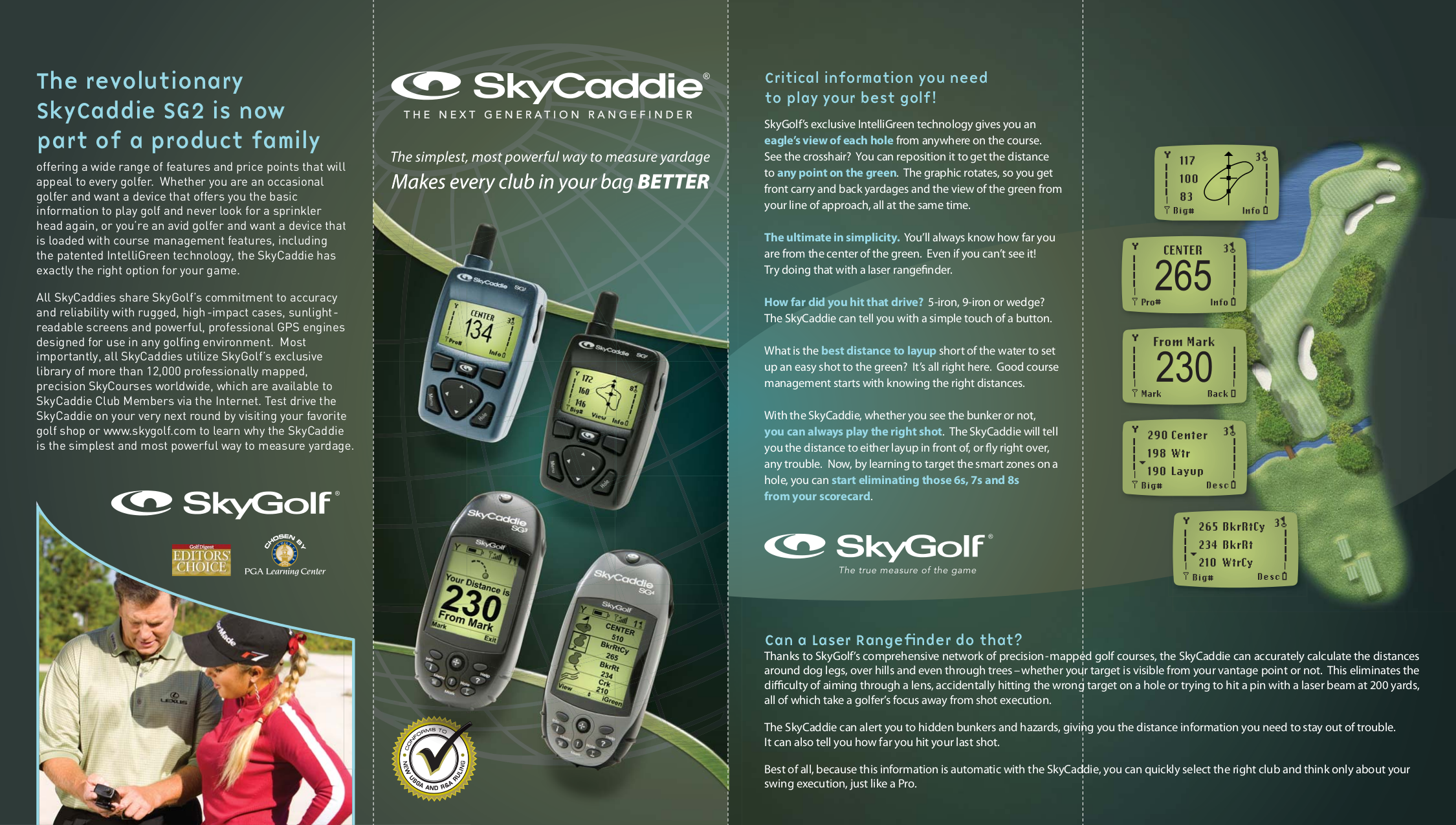 Download free pdf for SkyGolf SkyCaddie SG2 GPS manual