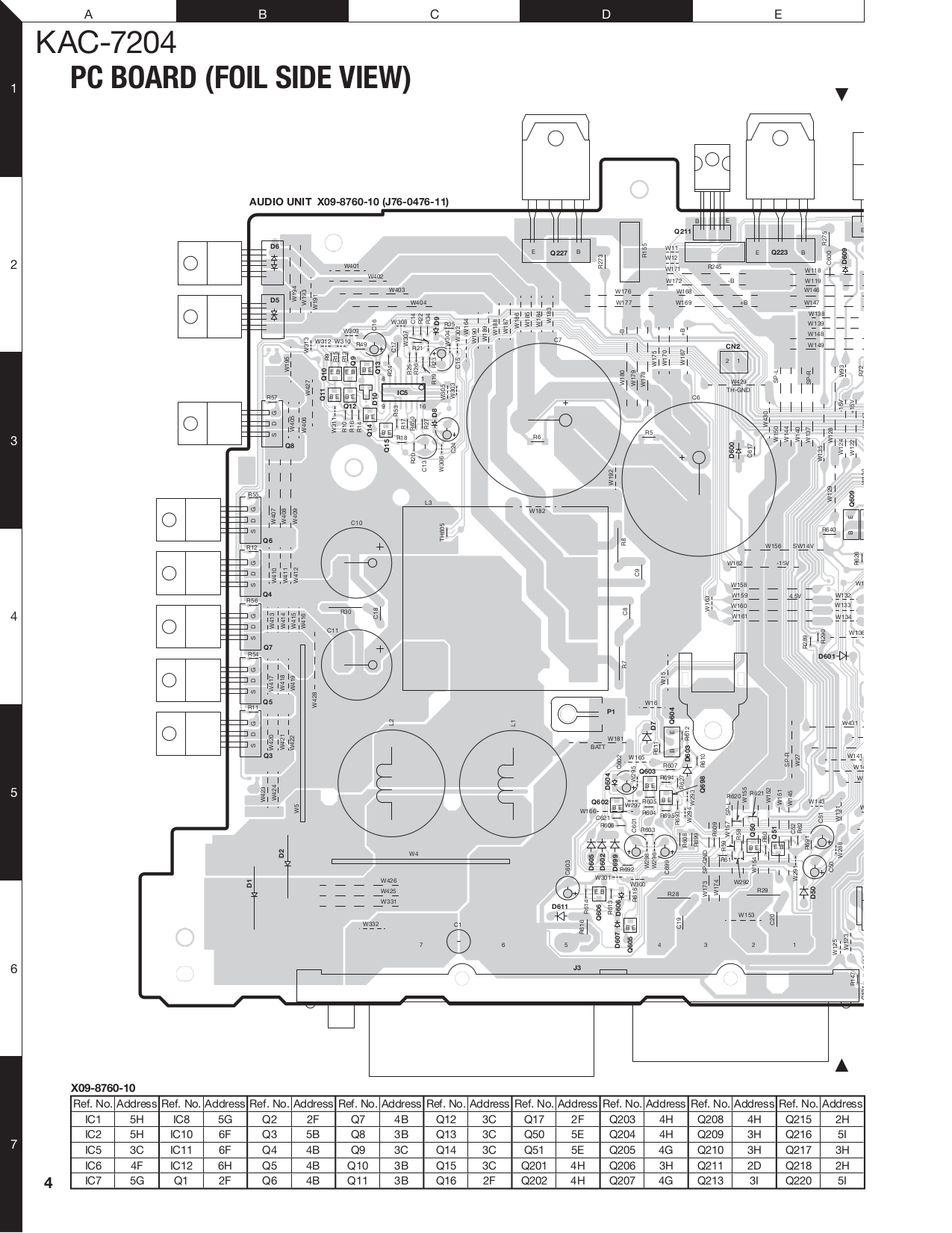 PDF manual for Kenwood Amp KAC-723