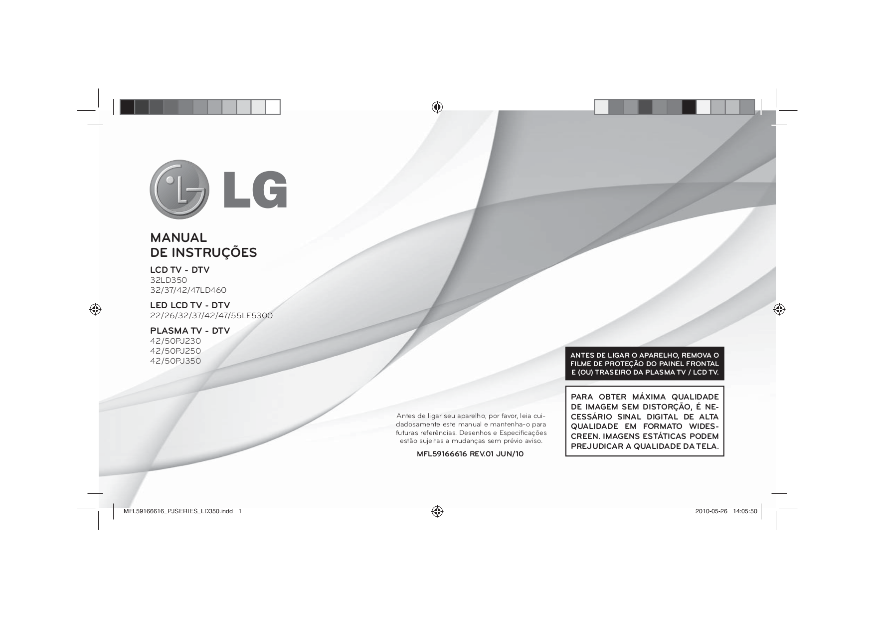 PDF manual for LG TV 32LD350