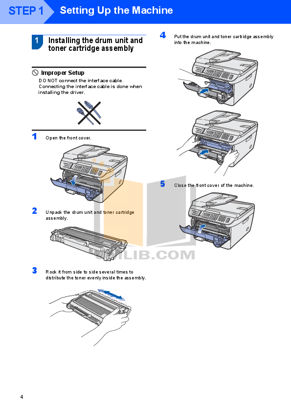 PDF manual for Brother Multifunction Printer MFC-7440N