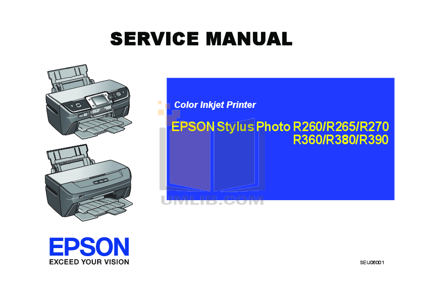 Pdf Manual For Epson Printer Stylus Photo R265 6288