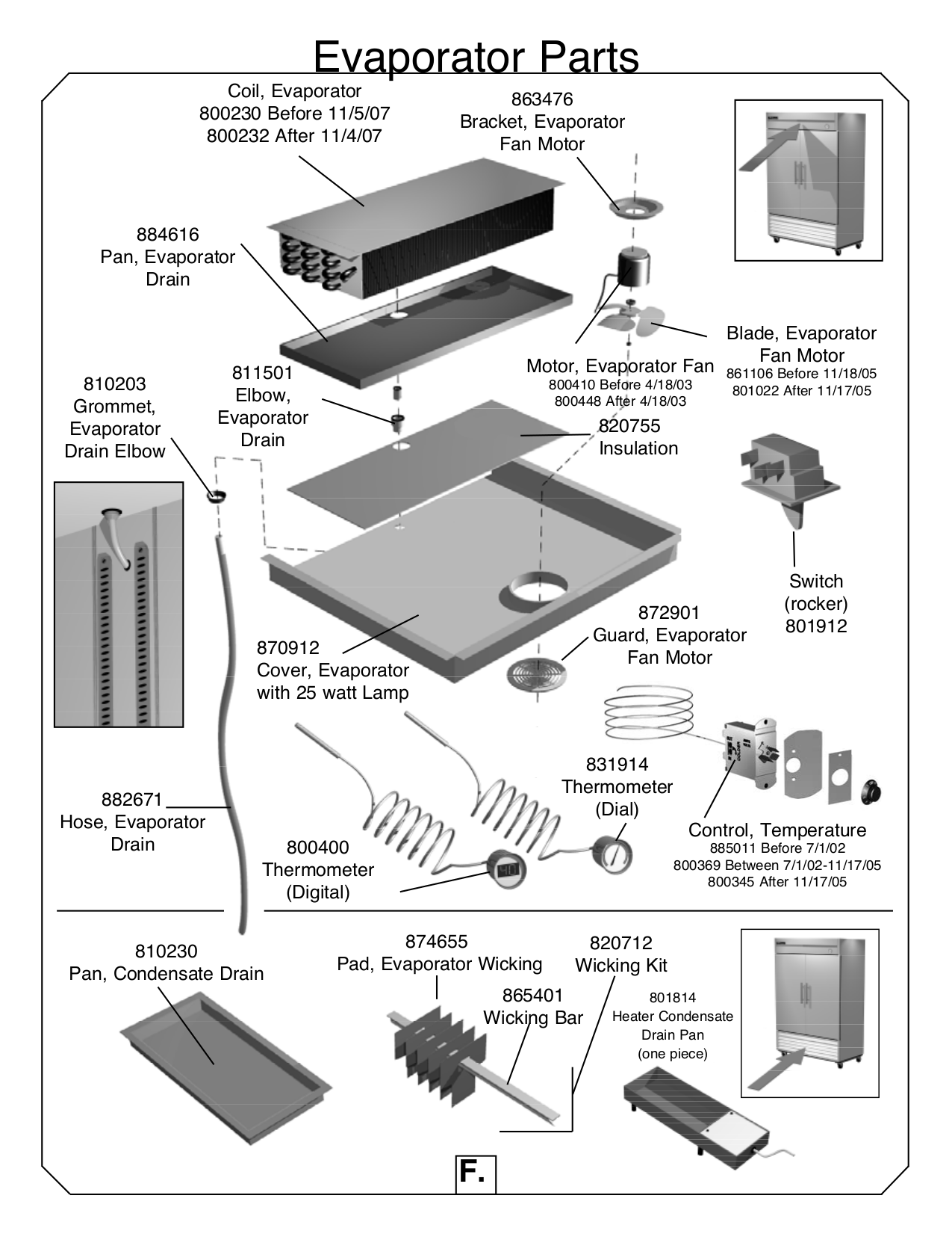 PDF manual for True Refrigerator T23G2