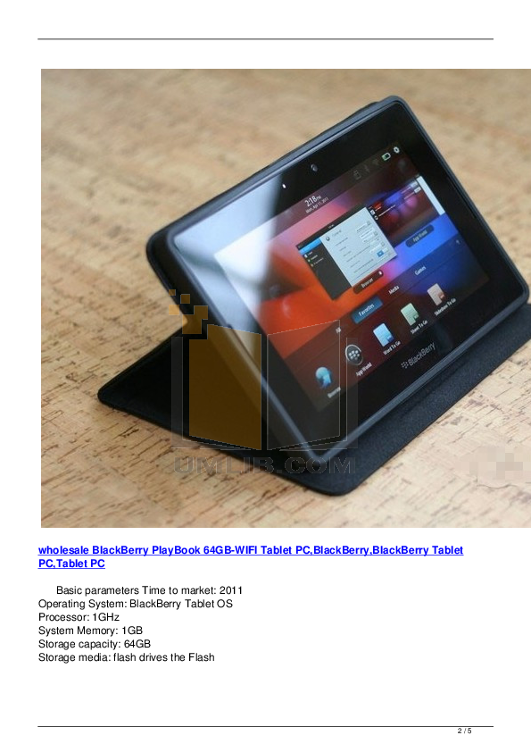 Pdf manual for blackberry tablet playbook 64gb