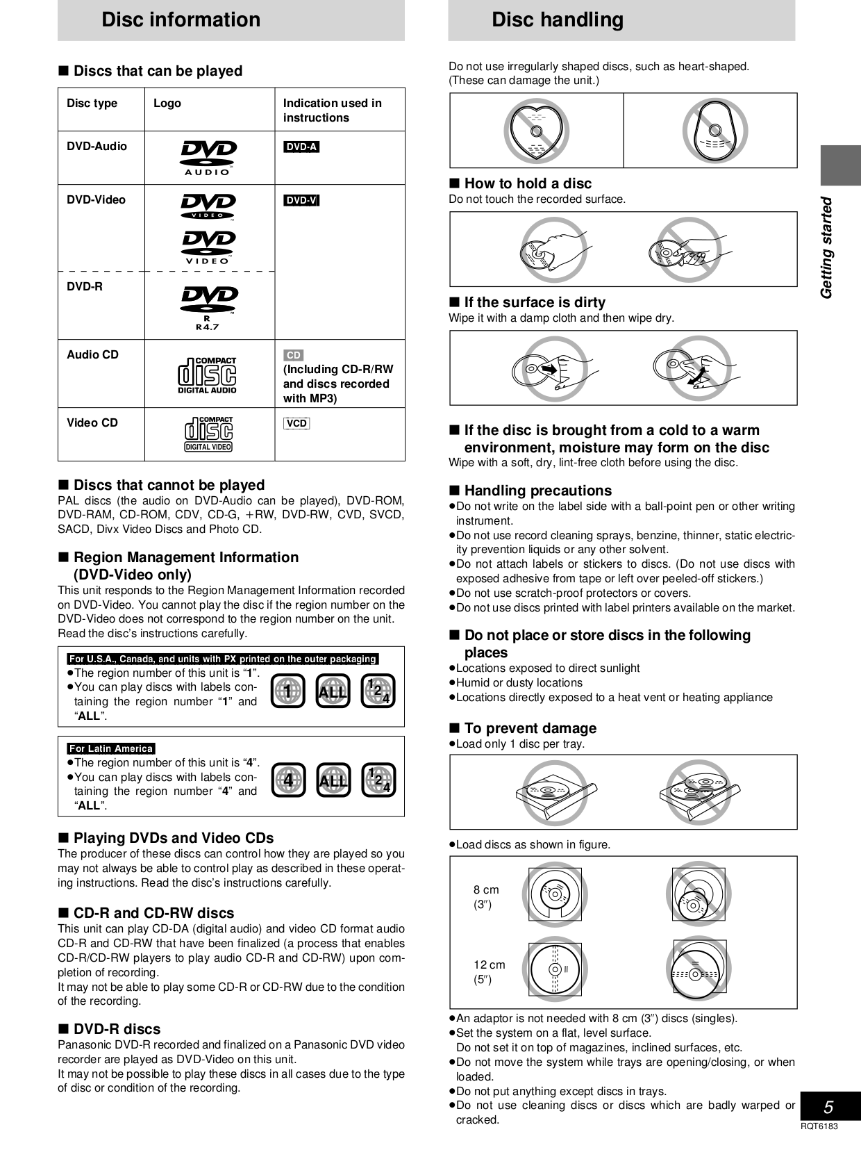 PDF manual for Panasonic Home Theater SAHT80