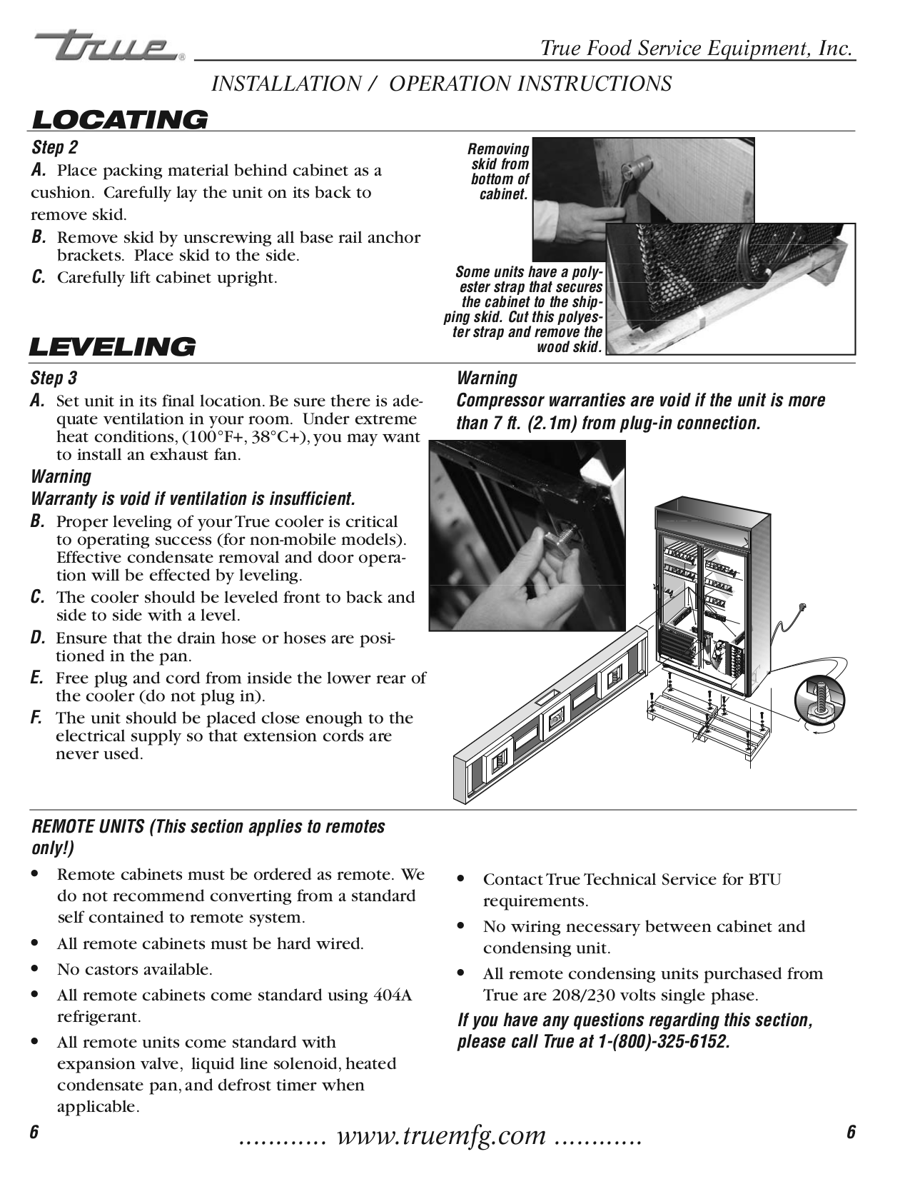 PDF manual for True Freezer GDM12F