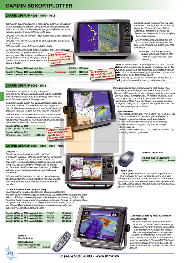 PDF manual for Garmin GPS GPSMAP 298