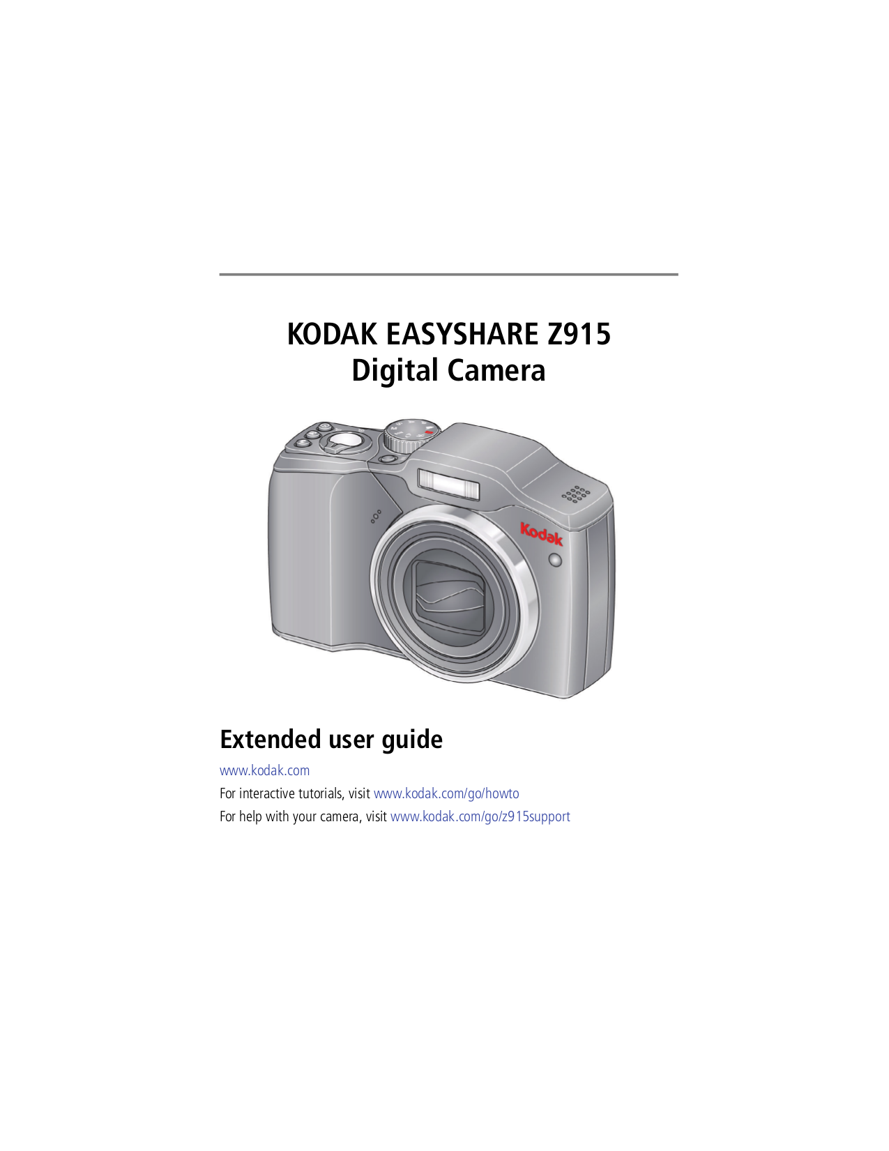 Download free pdf for Kodak EasyShare C653 Digital Camera manual