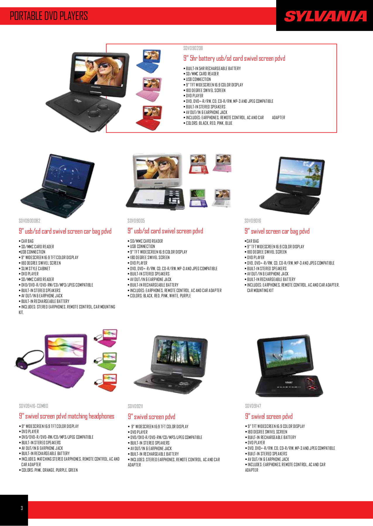 PDF manual for Sylvania Radio SCR4975