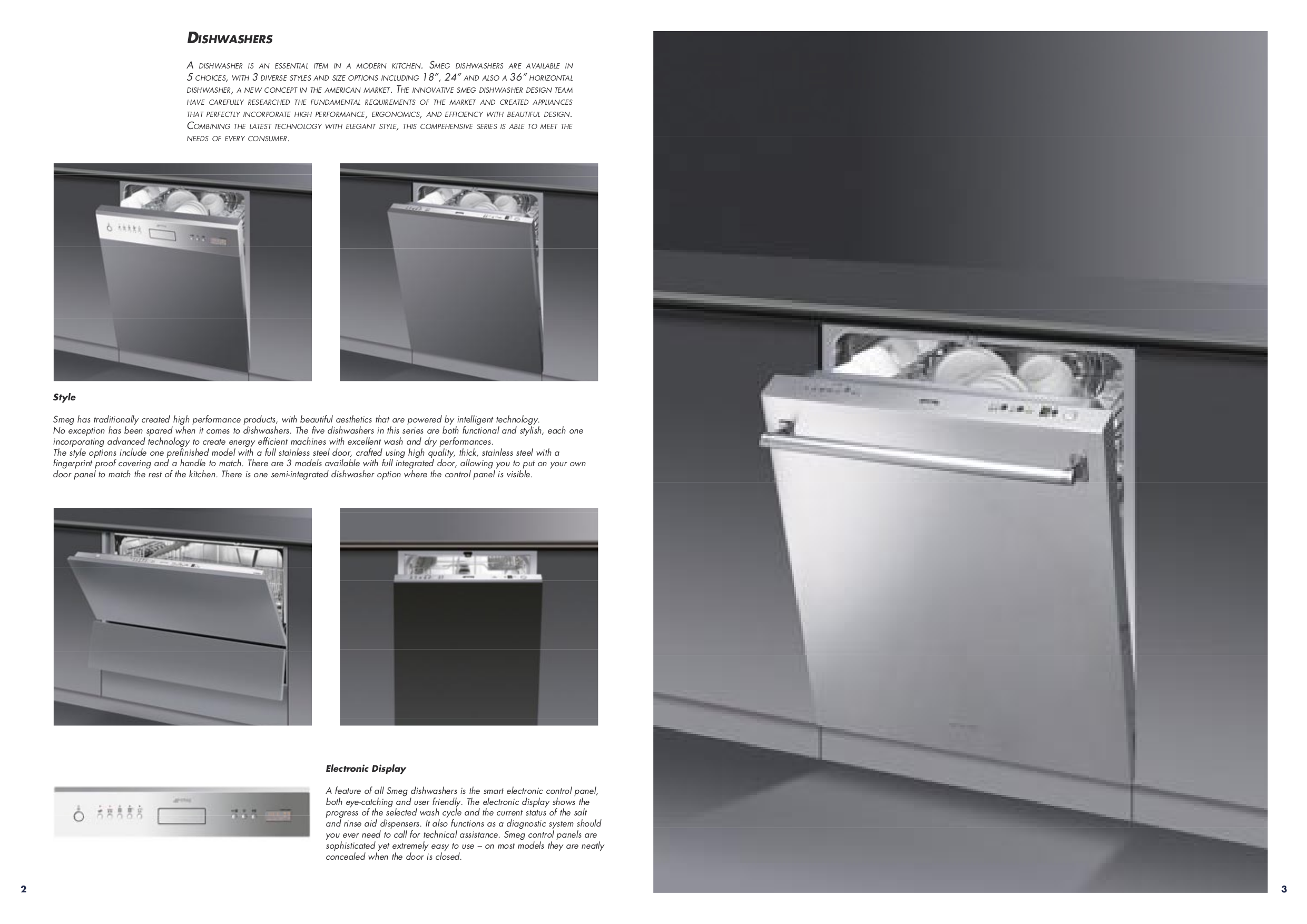 PDF manual for Smeg Dishwasher STO905U
