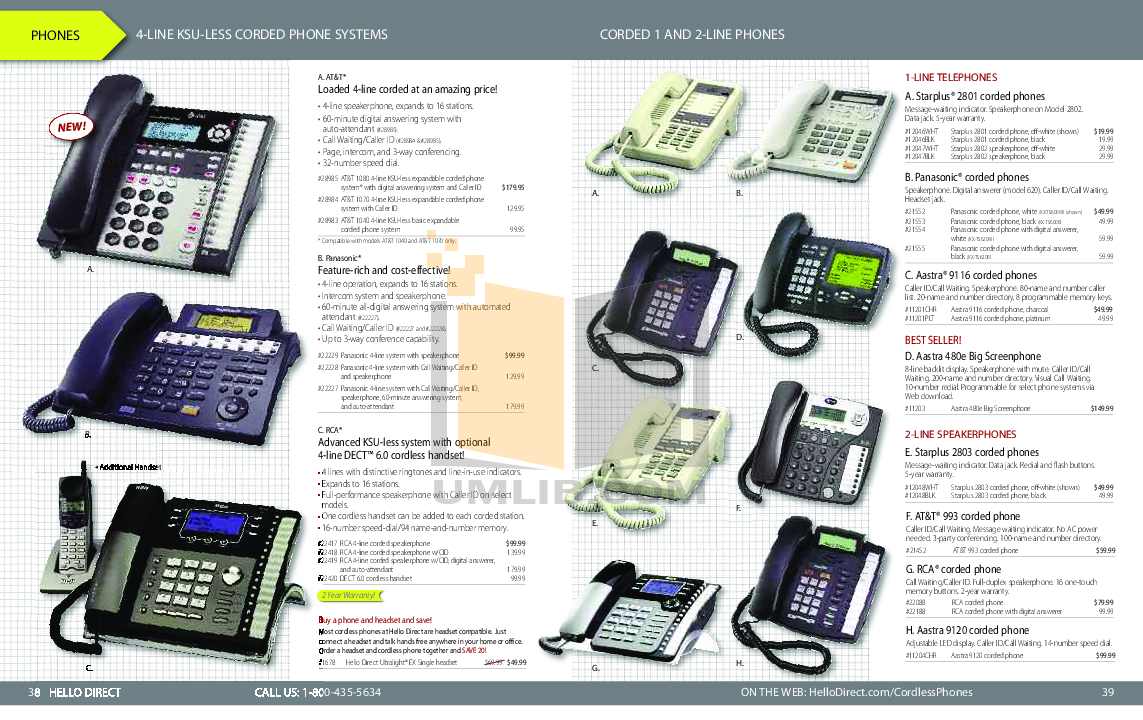 PDF manual for Aastra Telephone Meridian 9116