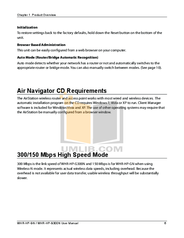 Pdf Manual For Buffalo Wireless Router Whr Hp G300n