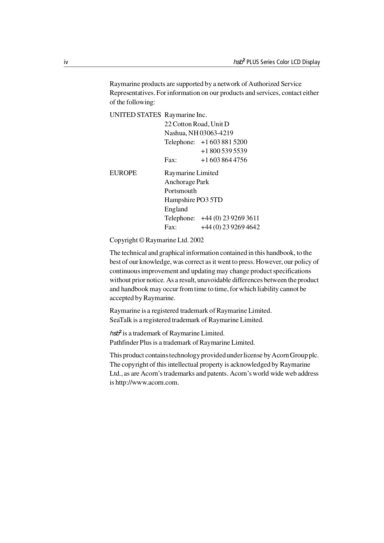 PDF manual for Raymarine Other RL70C Radar