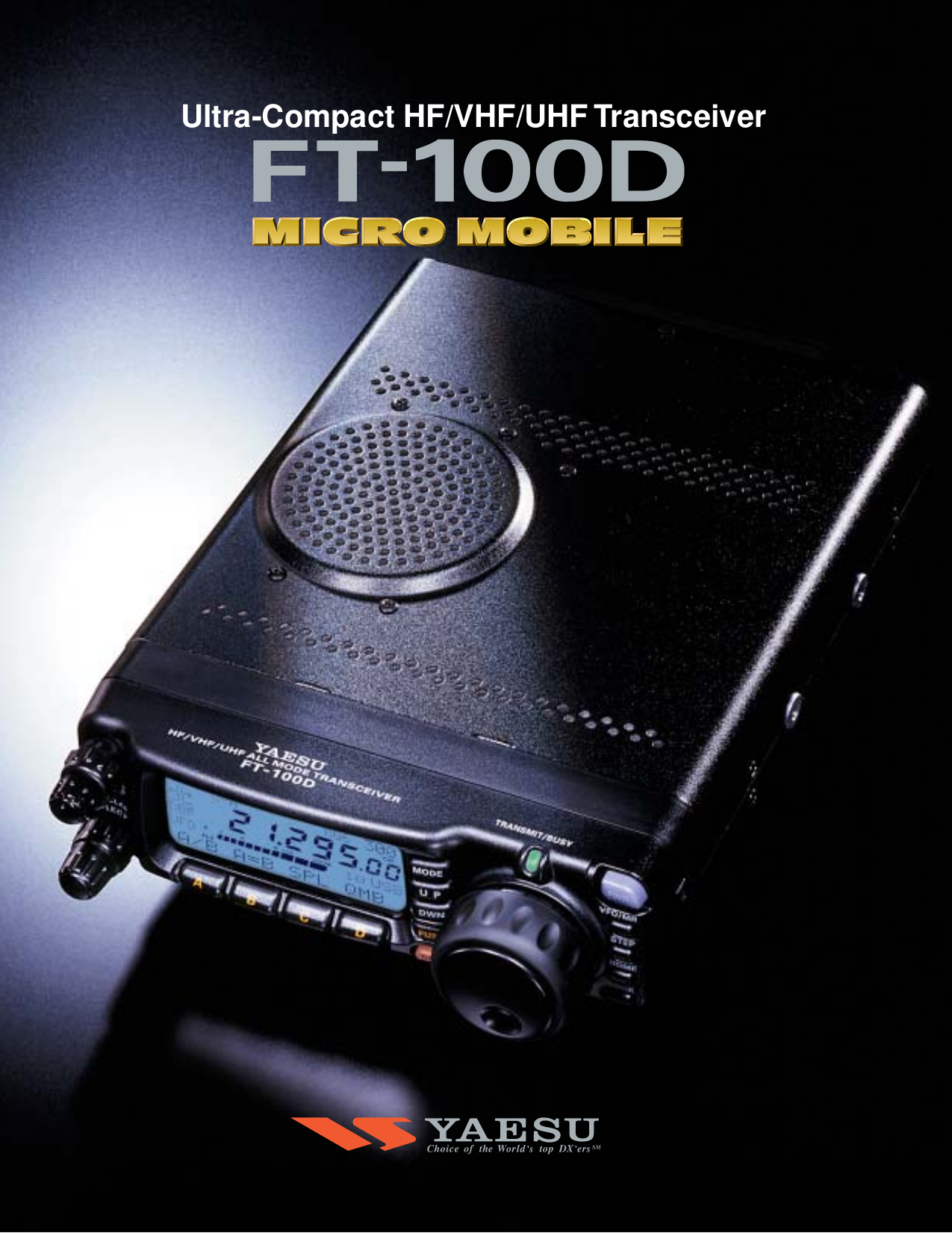 Download free pdf for Yaesu FT857D HF Transceiver Other manual