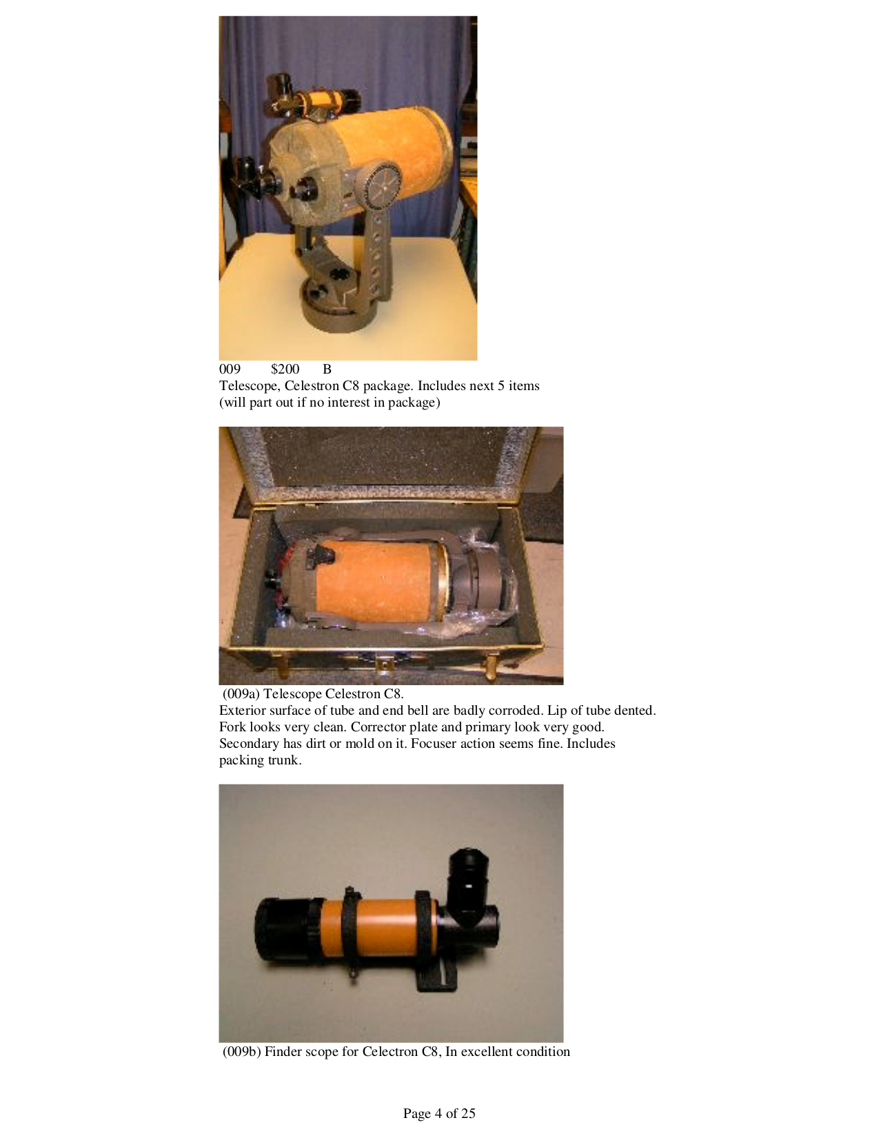 PDF manual for Meade Telescope ETX60AT