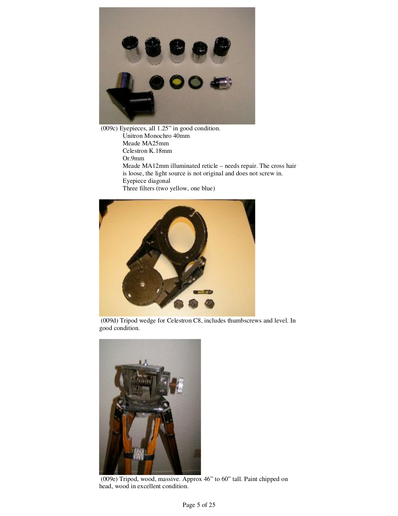 PDF manual for Meade Telescope ETX60AT