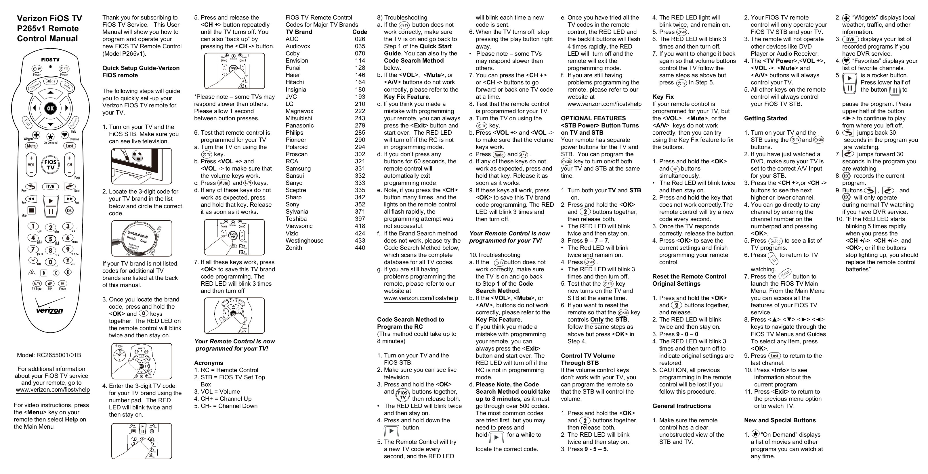 Download free pdf for Olevia 237T TV manual