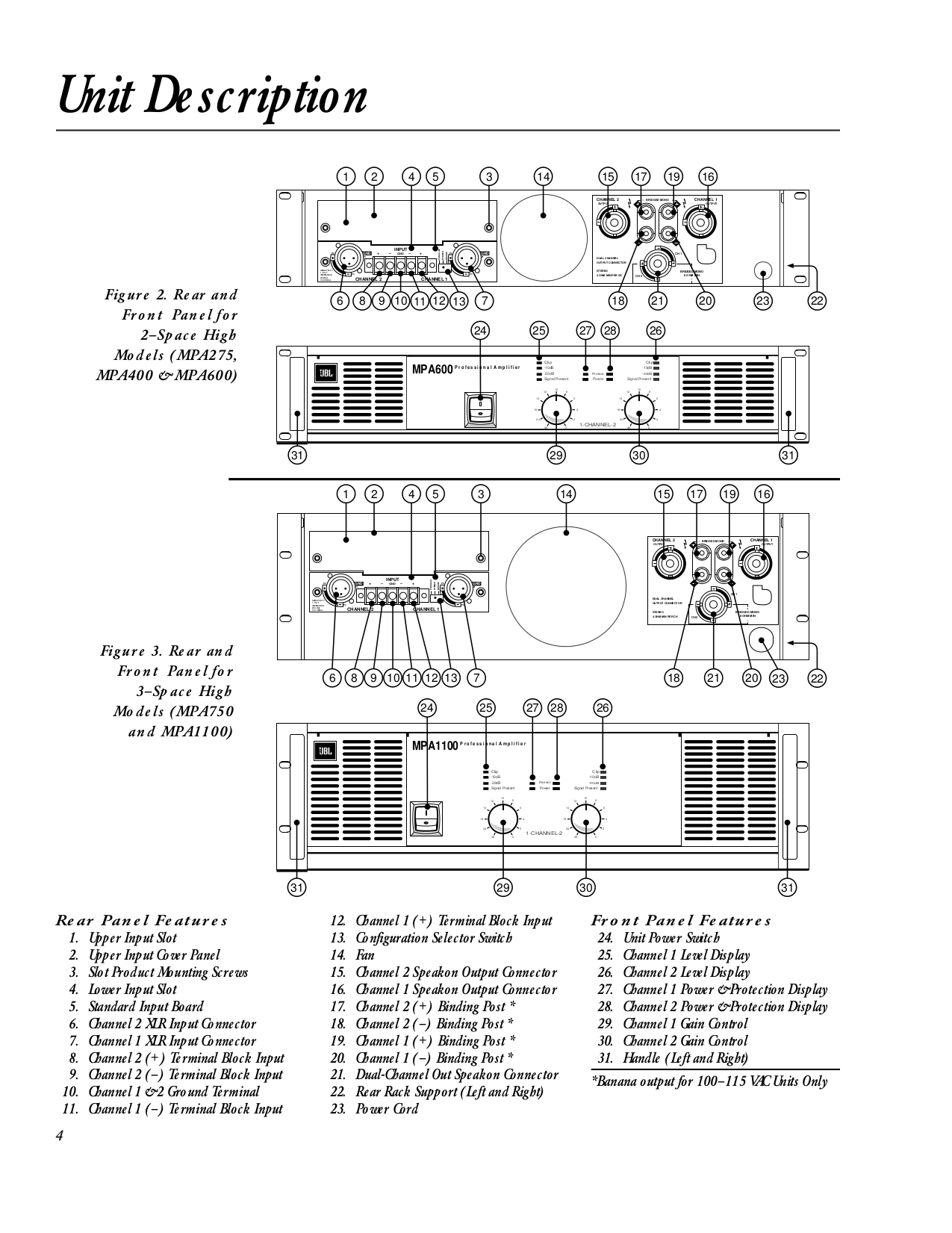 PDF manual for JBL Speaker S2600