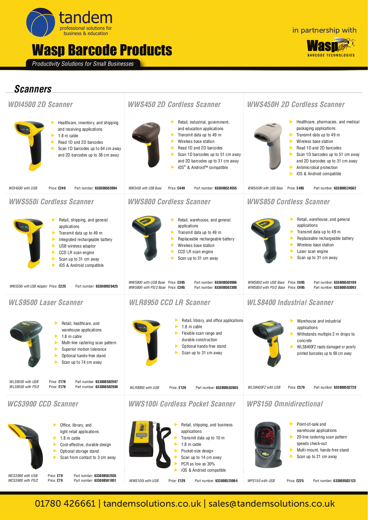 PDF manual for Wasp Printer WPL305