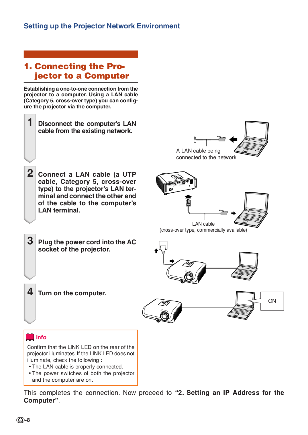 PDF manual for Sharp Projector Notevision XG-MB67X