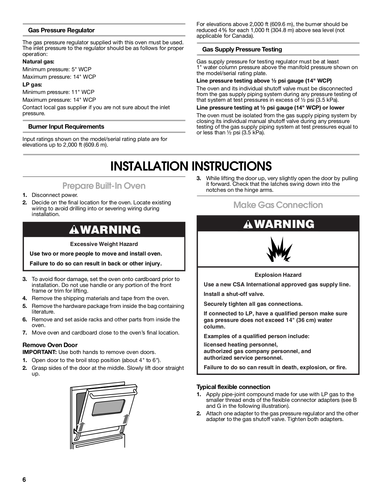 PDF manual for Maytag Oven CWG3600AAS