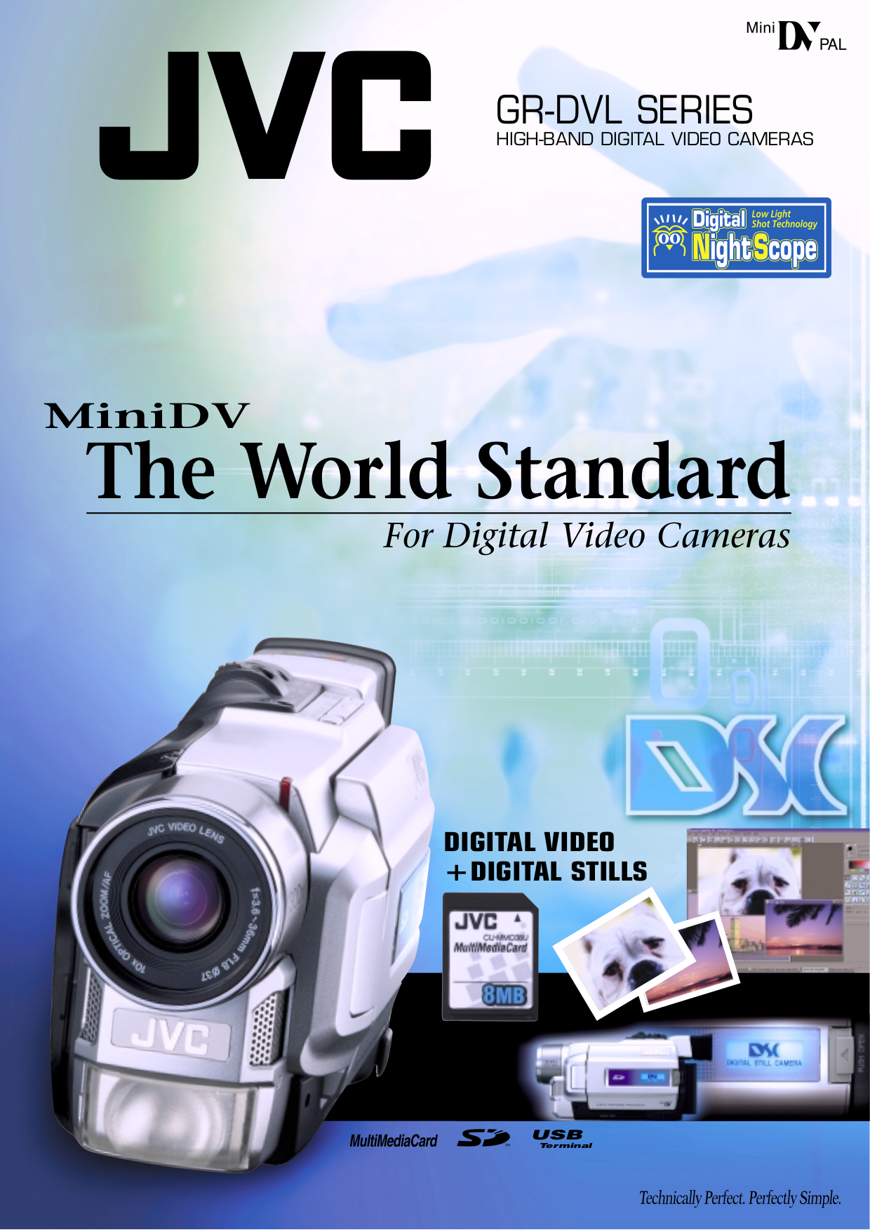 PDF manual for JVC Camcorders GRDVL150EG