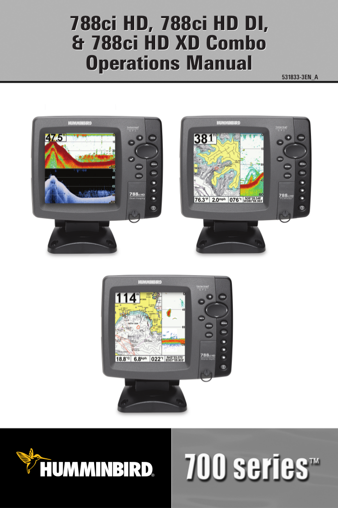 Download free pdf for Humminbird 788c GPS manual